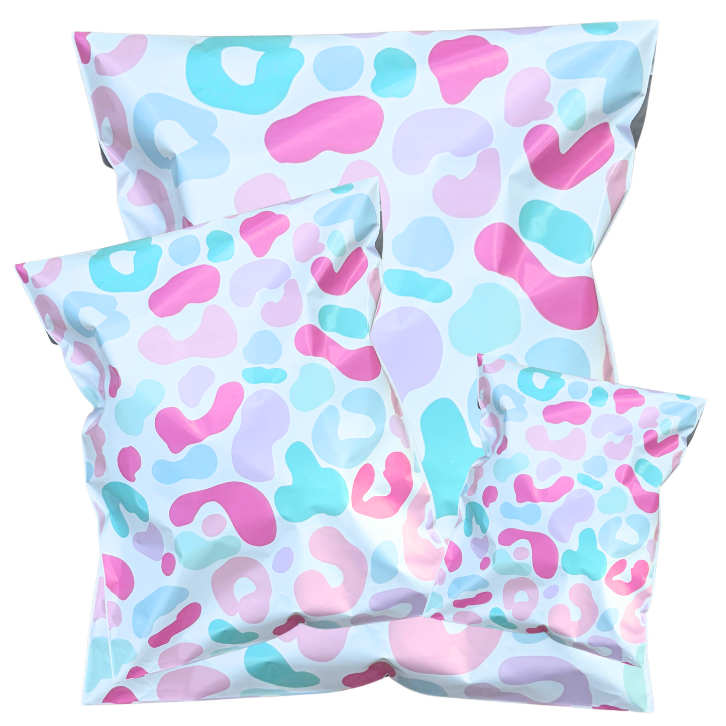 10x13 Colorful & Stylish 50 Packs Poly Mailer Bags | Secure, Waterproof & Tear-Resistant Shipping Envelopes with Unique Designs
