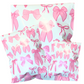 Cute Poly Mailers Shipping Bags – Waterproof, Self Seal Packaging for Small Business, Boutique & Clothing Orders – 6x9, 10x13, 14.5x19 – 25/50/100 Packs