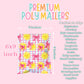 Pretty Lemon Poly Mailers – 6x9 | 50 or 100 Pack | Waterproof Boutique Shipping Bags