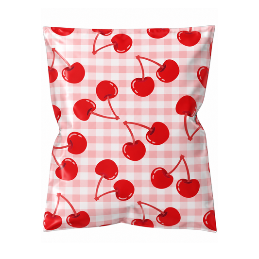 10x13 Colorful & Stylish Poly Mailer Bags Available in Three Pack Options 25, 50 and 100 - Waterproof, Tear-Resistant, Durable Shipping Bags Ideal for Gifts, Small Businesses, Boutique & Clothing Orders -Cherry Pop