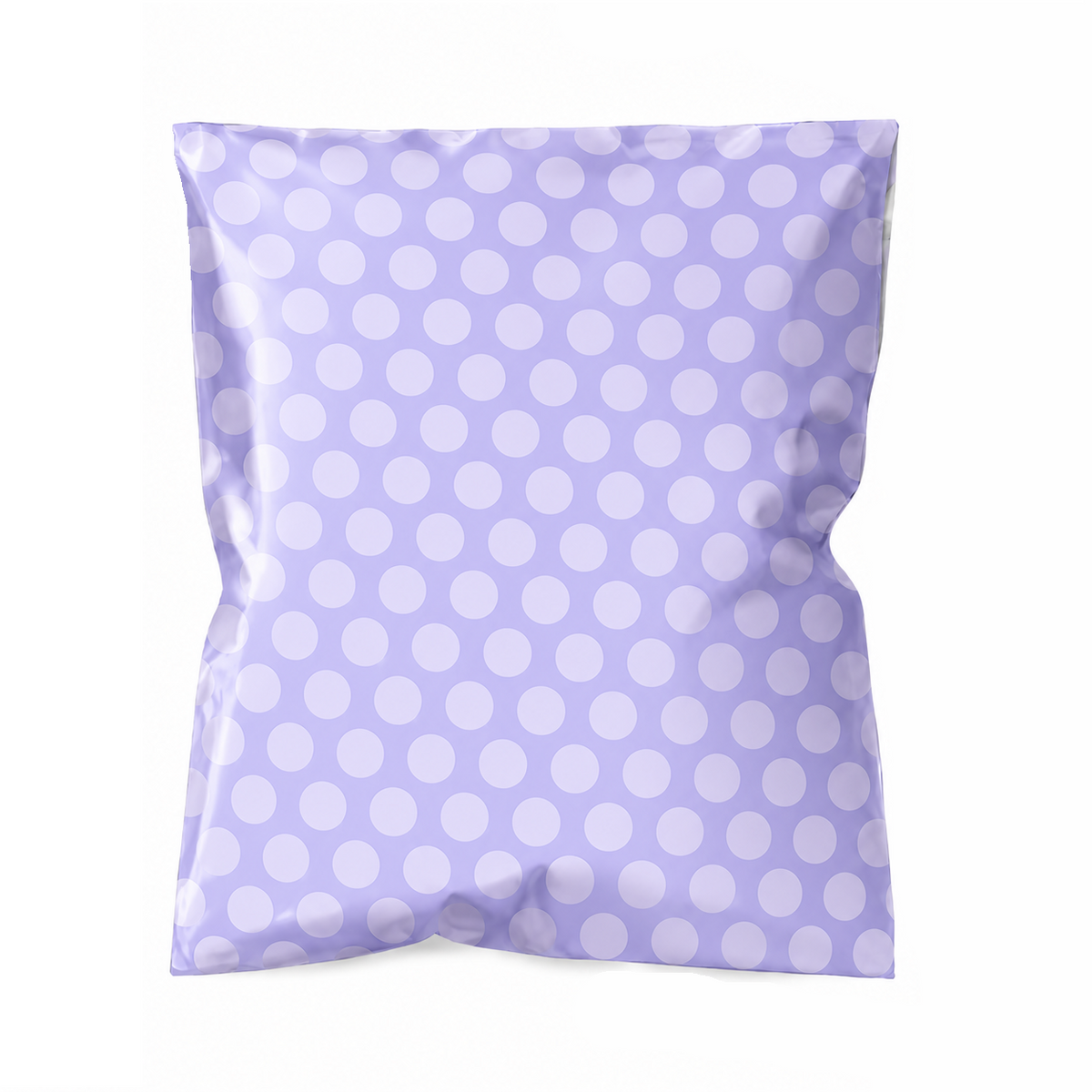 Lilac Dot Poly Mailers – 14.5x19 | 50 or 100 Pack | Waterproof Boutique Shipping Bags