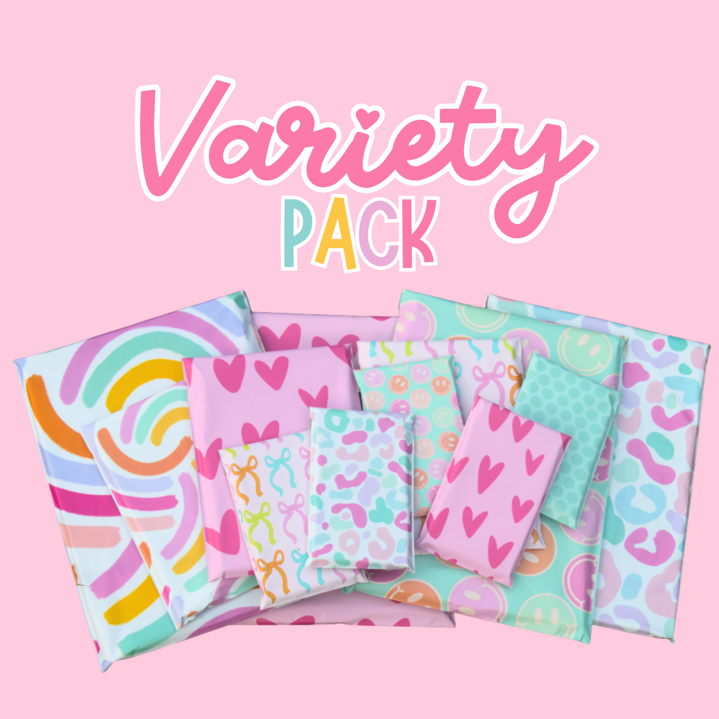 Variety Pack Poly Mailers  | 18/36