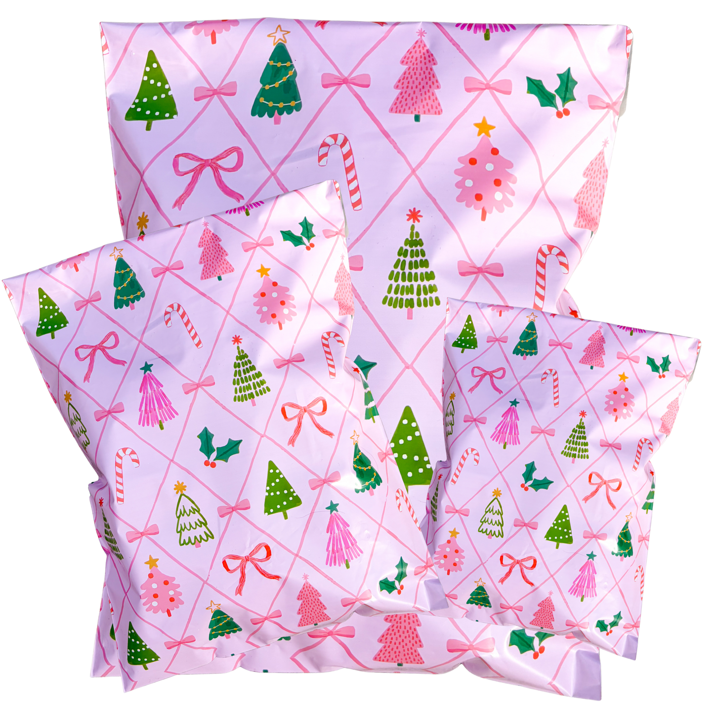 10 x 13" Colorful & Stylish 100 Packs Poly Mailer Bags | Secure, Waterproof & Tear-Resistant Shipping Envelopes with Unique Designs